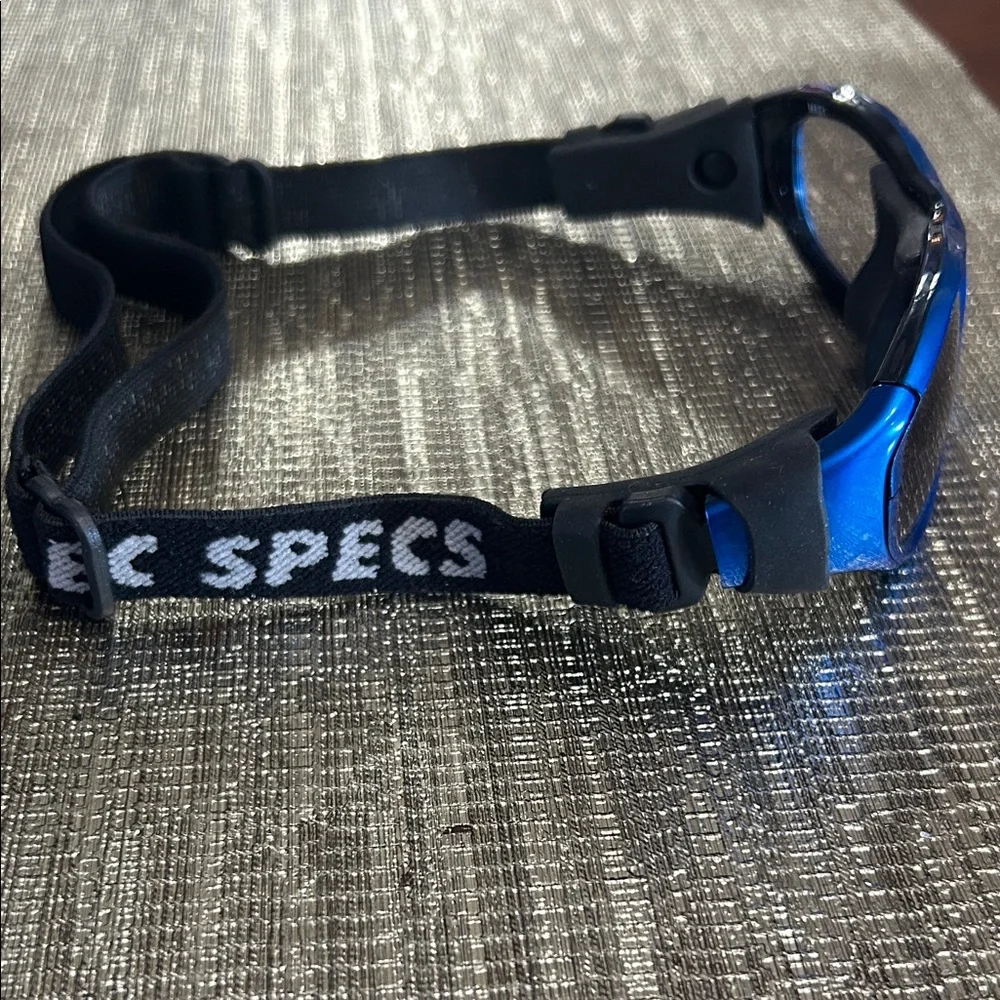 Kids Blue Sport Glasses with Protective Case